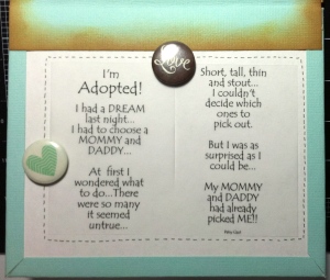 Adoption poem from Quick Quotes.