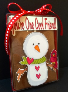 Gift card holder using You're One Cool Friend Set 