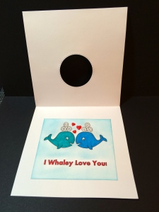 Inside of I Whaley Love You Card